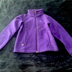 Children’s purple Columbia zip up
